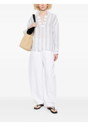 Fedeli Martin striped blouse - White