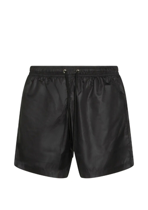 Mauna Kea logo-patch swim shorts - Black