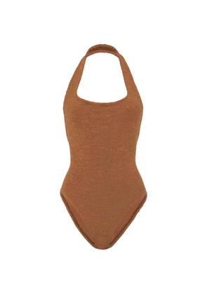 Hunza G Sandy swimsuit - Neutrals