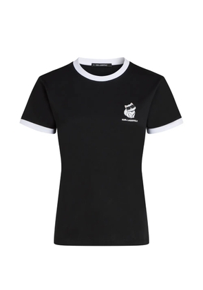 Karl Lagerfeld Ikon Choupette T-shirt - Black