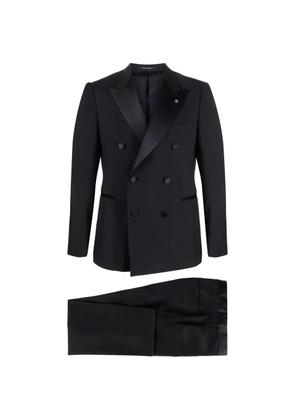 Tagliatore double-breasted peak-lapel suit - Blue