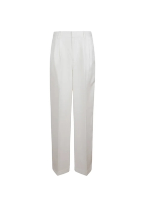 Lisa Yang pleated wide-leg trousers - White