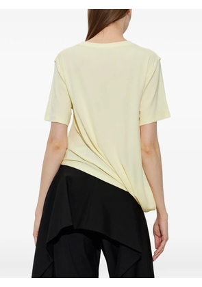 LOEWE crew-neck T-shirt - Yellow