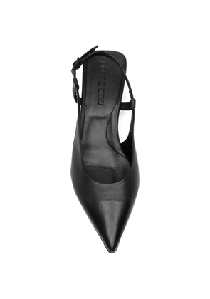 Pomme D´Or pointed-toe slingback pumps - Black