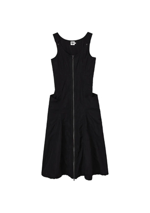 b+ab zip-fastening midi dress - Black