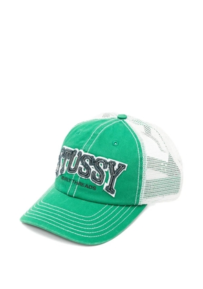 Stüssy Md Burly Threads logo-patch baseball cap - Green