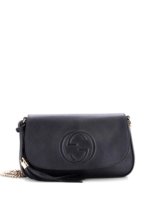 Gucci Pre-Owned Soho Chain Leather Medium crossbody bag - Black