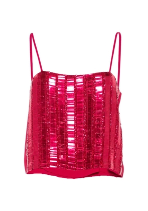 PINKO Tonante sequin-embellished top