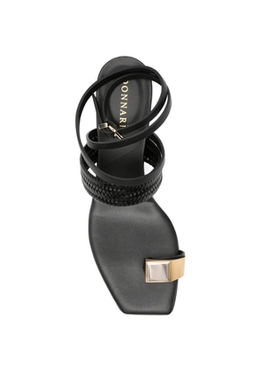Donnarì toe-loop sandals - Black