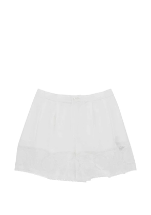 Ermanno Scervino lace shorts - White