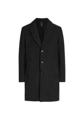 LESTRANGE single-breasted wool coat - Black