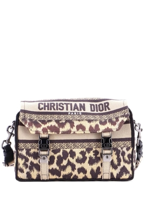 Christian Dior Pre-Owned Diorcamp Messenger Bag Embroidered Canvas Small crossbody bag - Multicolour