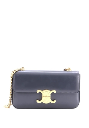 Celine Pre-Owned Triomphe Chain Leather Small shoulder bag - Grey