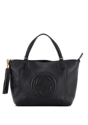 Gucci Pre-Owned Soho Convertible Top Handle Bag Leather Small satchel - Black