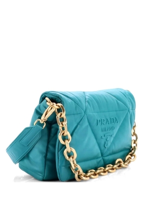 Prada Pre-Owned Padded Quilted Nappa Leather shoulder bag - Green