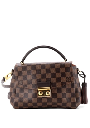 Louis Vuitton Pre-Owned Croisette Handbag Damier crossbody bag - Brown