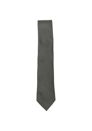 Zegna textured-finish tie - Green