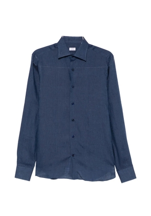 BORRIELLO NAPOLI long-sleeves shirt - Blue