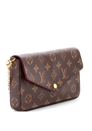 Louis Vuitton Pre-Owned Felicie Pochette Monogram Canvas crossbody bag - Brown
