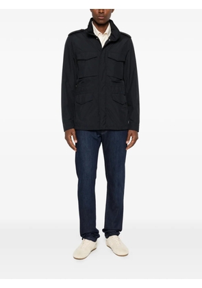 Moorer Denver shoulder-epaulette jacket - Blue