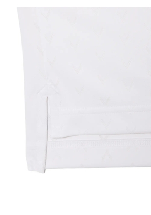 Lacoste piped pique polo shirt - White