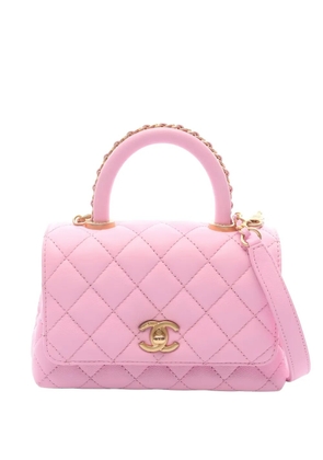 CHANEL Pre-Owned 2021 Coco Handle tote bag - Pink