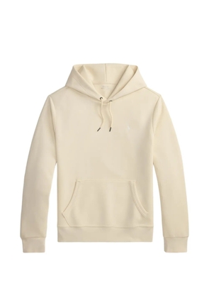 Polo Ralph Lauren drawstring embroidered-logo hoodie - Neutrals