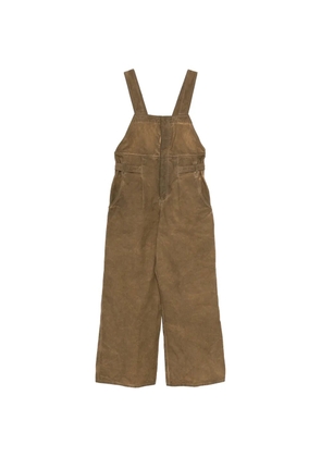 Uma Wang Panda cotton jumpsuit - Brown