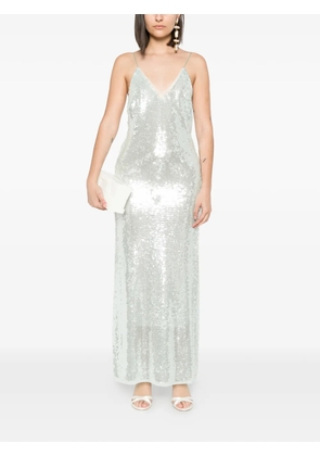 Forte Forte sequin-embellished maxi dress - Green
