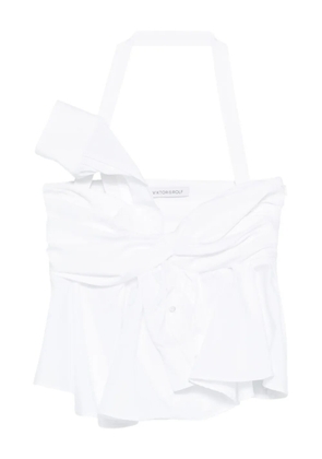 Viktor & Rolf bow detail bralette - White