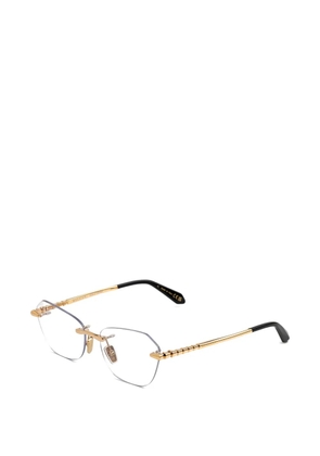 Bvlgari Serpenti rimless glasses - Gold