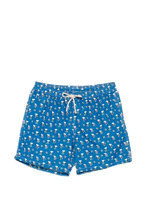 MC2 Saint Barth x Peanuts drawstring swim shorts - Blue