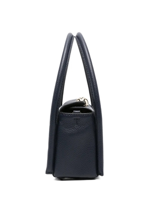 Furla mini Nicole grained-leather Boston bag - Blue