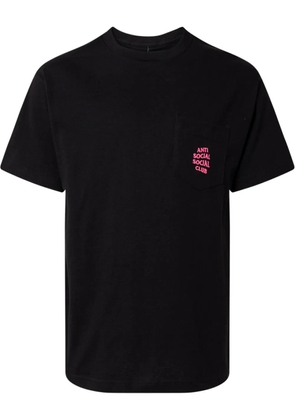 Anti Social Social Club Cross My Heart Pocket T-shirt - Black