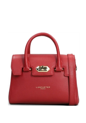 Lancaster small Milano Cosmos logo-detail leather handbag - Red