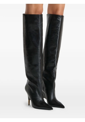 KHAITE Bella knee-high boots - Black