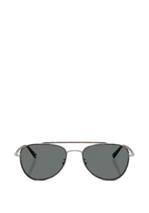 Oliver Peoples pilot-frame sunglasses - Brown