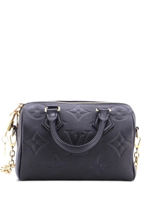Louis Vuitton Pre-Owned Speedy Bandouliere Bag Monogram Empreinte Giant 20 crossbody bag - Black