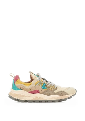 FLOWER MOUNTAIN Yamano 3 lace-up sneakers - Neutrals