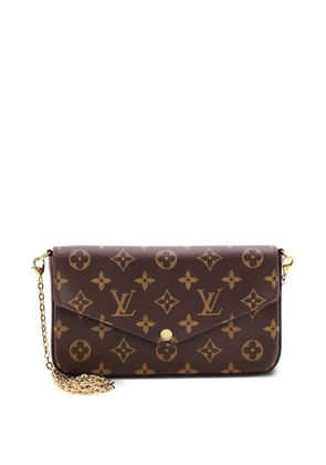 Louis Vuitton Pre-Owned Felicie Pochette Monogram Canvas crossbody bag - Brown