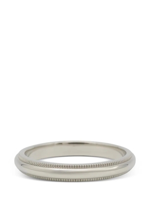 Tiffany & Co. Pre-Owned 2010s Milgrain ring - Silver