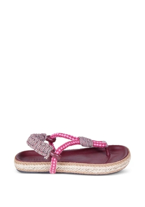 ISABEL MARANT braided sandals - Pink