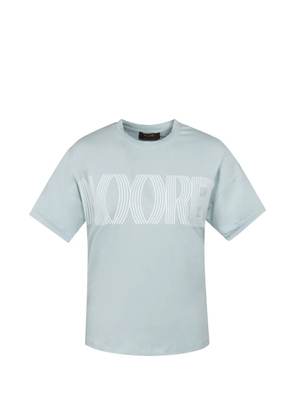 Moorer Olisa print T-shirt - Blue