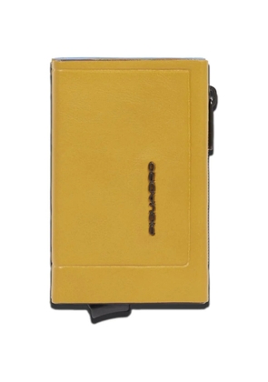 PIQUADRO Pop-up wallet - Yellow