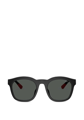 Polo Ralph Lauren round-frama sunglasses - Black