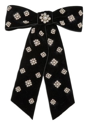 Jennifer Behr Margaret bow barrette - Neutrals