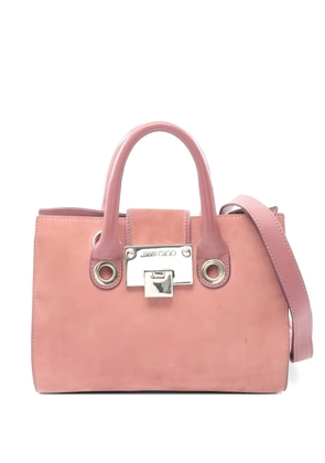 Jimmy Choo Pre-Owned 2000s 2-Way suede leather handbag - Pink