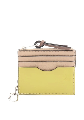 Loewe Pre-Owned 2000s anagram leather card case - Neutrals