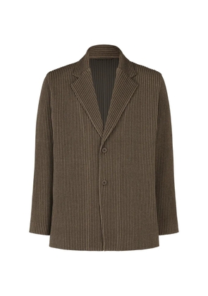 Homme Plissé Issey Miyake Wool Like Light jacket - Brown