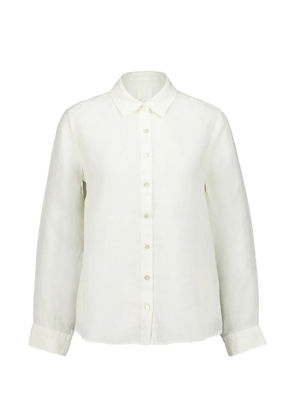 120% Lino long-sleeve shirt - White
